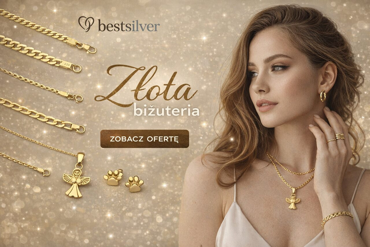 Złota biżuteria na prezent